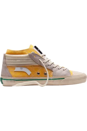 Hidnander Schoenen, Dames, Veelkleurig, 38 EU, Katoen, Retro mid-top sneaker geïnspireerd door basketbal en skateboard