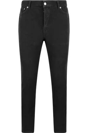 DEPARTMENT FIVE Broeken, Heren, Zwart, W32, Katoen, Slim Fit Corduroy Broek