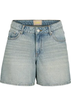 JACK & JONES Korte broeken, Dames, Blauw, S, Denim, Denim Shorts voor Vrouwen