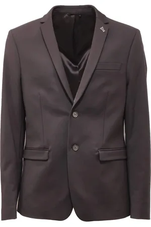 Patrizia Pepe Jassen, Heren, Zwart, L, Italiaanse Stijl Zwarte Jas