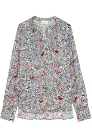 Zadig & Voltaire Blouses & Shirts, Dames, Veelkleurig, L, Stijlvolle Shirt voor Mannen