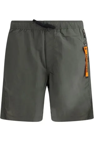 Parajumpers Korte broeken, Heren, Groen, S, Verstelbare Taille Mitch Shorts met Zakken