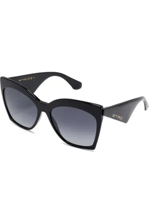 Etro Accessoires, Dames, Zwart, 59 MM, 0044S 8079O Zonnebrillen