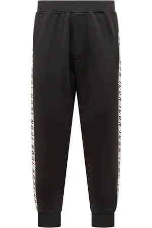 Dsquared2 Broeken, Heren, Zwart, L, Italiaans Gemaakte Pak Broek
