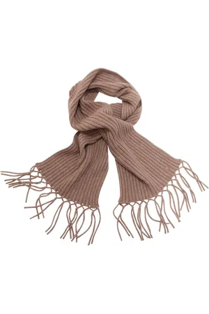 Max Mara Accessoires, Dames, Bruin, ONE Size, Wol, Weekend Wollen Sjaal in Blauw