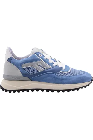 Floris van Bommel Schoenen, Heren, Blauw, 40 EU, Stijlvolle Sneaker met Noppi 38.02