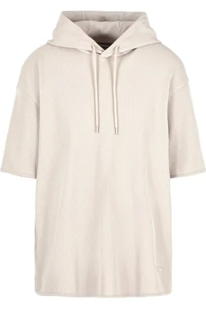Emporio Armani Sweatshirts & Hoodies, Heren, , S, Katoen, Korte mouwen hoodie met voorlogo
