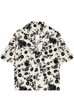 LANEUS Overhemden, Heren, Veelkleurig, L, Boxy bowling shirt
