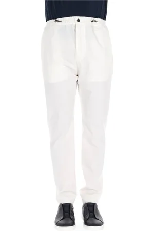 PT Torino Broeken, Heren, Wit, M, Witte op maat gemaakte broek met stretchstof