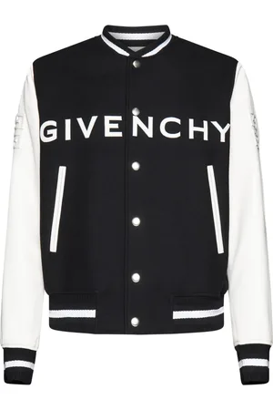 Givenchy Jassen, Heren, Veelkleurig, M, Wol, Varsity Jacket