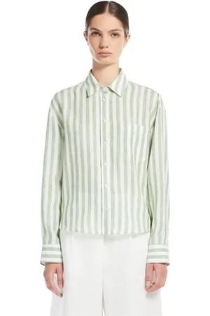 Max Mara Blouses & Shirts, Dames, Groen, M, Lisa Sport Blouse