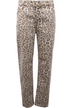 Blugirl Jeans, Dames, , L, Denim, Denim Broek met Zacht Macula Patroon