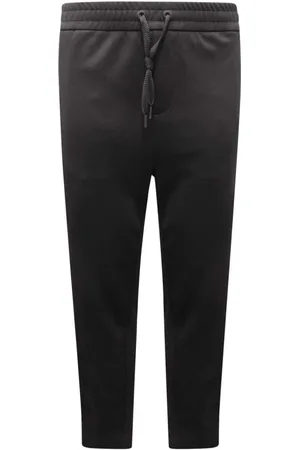 Moncler Broeken, Heren, Zwart, L, Studded Sweat Bottom Broek