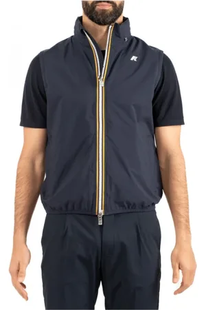 K-Way Jassen, Heren, Blauw, S, Opvouwbare Lichtgewicht Vest