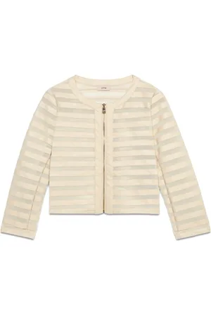 Oltre Jassen, Dames, , L, Korte Gestreepte Jas