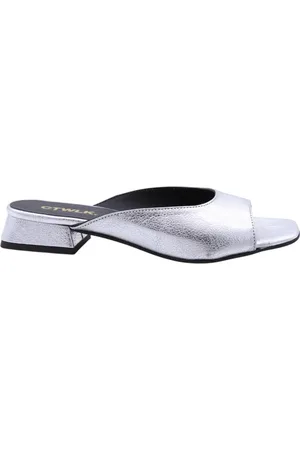 CTWLK. Schoenen, Dames, Grijs, 36 EU, Stijlvolle Muiltjes met Fiji