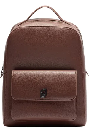 Liu Jo Tassen, Heren, Bruin, ONE Size, Moderne Bruine Heren Rugzak