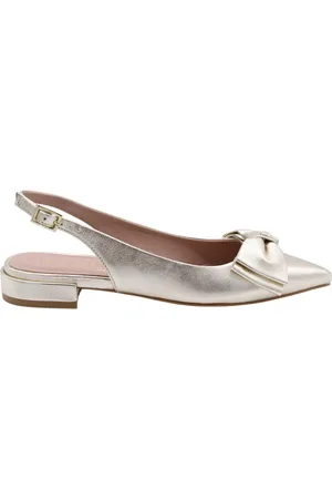 Scapa Schoenen, Dames, Geel, 37 EU, Zeester Slingback Schoenen
