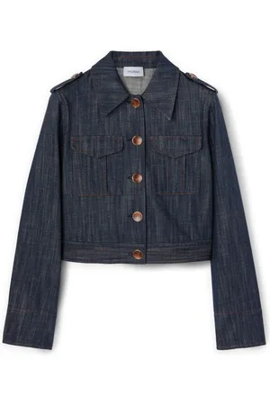 Motivi Jassen, Dames, Blauw, S, Denim, Korte jas in denim-look