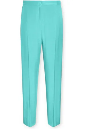 Elena Miro Broeken, Dames, Groen, M, Cady-Stretchhose