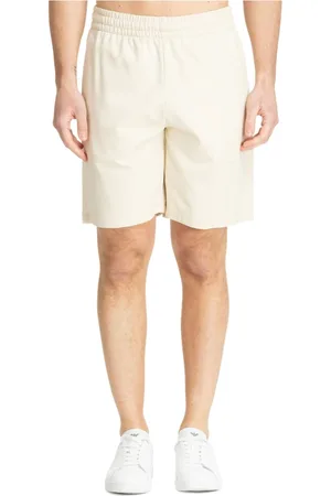 EA7 Korte broeken, Heren, , M, Katoen, Effen Track Shorts met Koordsluiting en Zakken