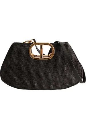 Twin-Set Tassen, Dames, Zwart, ONE Size, Stijlvolle Crossbody Handtas