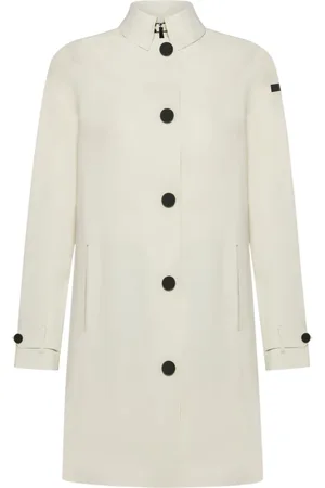 RRD Mantels, Dames, , XS, Moderne Avorio Trench Coat