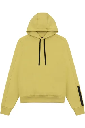 Colmar Sweatshirts & Hoodies, Heren, Geel, XL, Katoen, Gele Sweatshirt met Ritssluiting