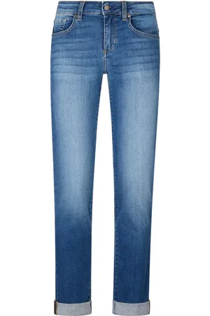 Liu Jo Jeans, Dames, Blauw, W28, Katoen, Skinny Jeans met Stijlvolle Details
