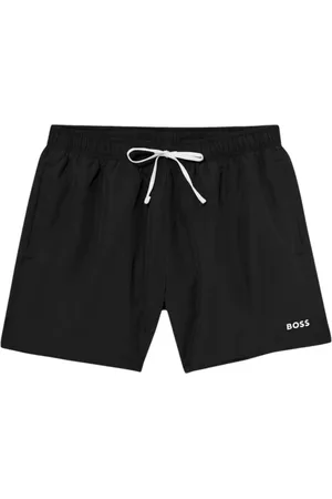 HUGO BOSS Badkleding, Heren, Zwart, 2Xl, Strandset met handdoek en badpak