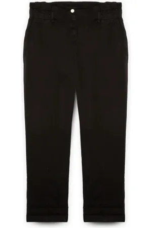 Fiorella rubino Broeken, Dames, Zwart, 2Xl, Katoen, Katoenen ballonbroek