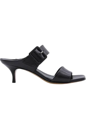 Guglielmo Rotta Schoenen, Dames, Zwart, 38 EU, Stijlvolle Muilezel Schoenen voor Vrouwen