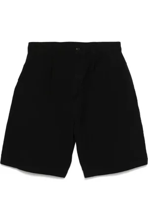JUNYA WATANABE Korte broeken, Heren, Zwart, M, Nylon, Canvas Shorts met Moderne Silhouet