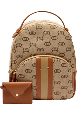 Liu Jo Tassen, Dames, , ONE Size, Jacquard Rugzak met Monogram