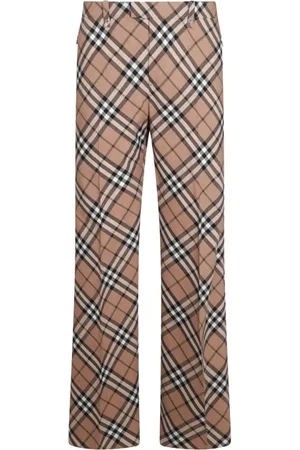 Burberry Broeken, Heren, , L, Geruite Broek