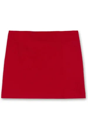Motivi Rokken, Dames, Rood, XS, Korte wikkelrok