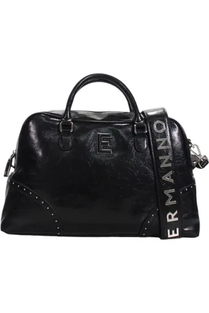 ERMANNO SCERVINO Tassen, Dames, Zwart, ONE Size, Leer, Tas van imitatieleer met logo