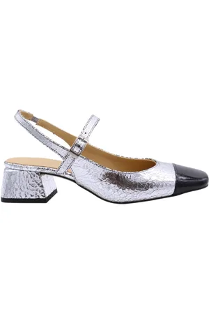 CTWLK. Schoenen, Dames, Grijs, 40 EU, Eritrea Mary Jane Ballerina Schoenen