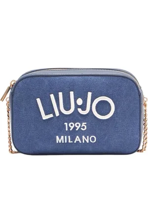 Liu Jo Tassen, Dames, Blauw, ONE Size, Stijlvolle Crossbody Handtas