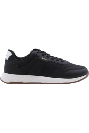 HUGO BOSS Schoenen, Heren, Zwart, 46 EU, Stikstof Sneaker