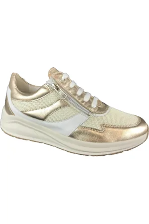 Solidus Schoenen, Dames, Geel, 37 EU, Casual Sneaker Schoenen