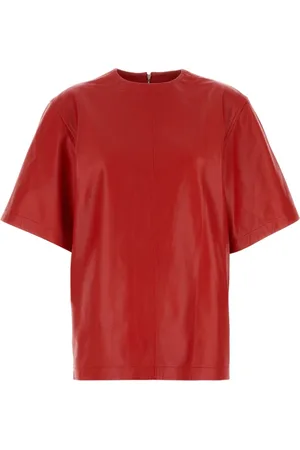 CO Tops, Dames, Rood, S, Oversized Shirt llectie
