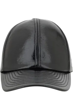 Courrèges Accessoires, Dames, Zwart, M, Reedition Baseballpet met Iconisch Logo