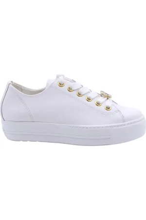 Paul Green Schoenen, Dames, Wit, 39 EU, Valcea Sneaker