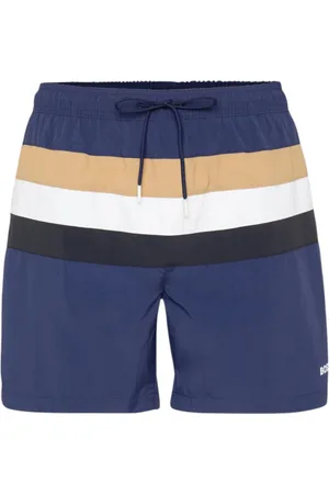 HUGO BOSS Badkleding, Heren, Blauw, S, Nylon, Nylon zwemshorts met elastische taille