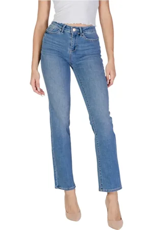 VERO MODA Jeans, Dames, Blauw, M L30, Katoen, Herfst/Winter Dames Jeans Collectie