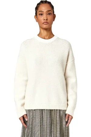 ALPHA STUDIO Truien, Dames, Wit, M, Wol, Kleding Shirts