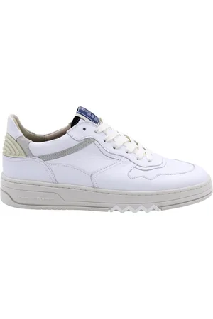 Floris van Bommel Schoenen, Heren, Wit, 44 1/2 EU, Casual Sneaker DE Okker 01.00