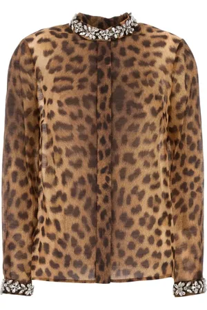 ZIMMERMANN Blouses & Shirts, Dames, Veelkleurig, S, Linnen, Versierde Body Shirt