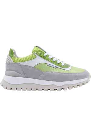 Floris van Bommel Schoenen, Dames, Groen, 39 EU, Casual Sneaker Freloux